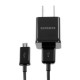 Cargador de cubo Samsung Orignal con Cable Micro USB - Negro - Envío Gratuito