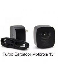 Cargador Motorola Turbo 15w Turbopower Original - Envío Gratuito