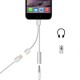 Adaptador De Audio Lightning 2 En 1 Para Iphone 7 Y 7 Plus - Envío Gratuito