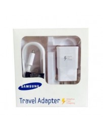 Cargador Y Cable De Datos Usb Samsung Galaxy Original-Blanco - Envío Gratuito
