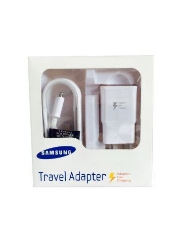 Cargador Y Cable De Datos Usb Samsung Galaxy Original-Blanco - Envío Gratuito