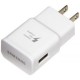 Cargador Y Cable De Datos Usb Samsung Galaxy Original-Blanco - Envío Gratuito