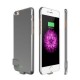 Funda Batería 60% Ultra Slim 1500mah Iphone 6 6s - Gris espacial - Envío Gratuito