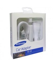 Cargador Para Auto Samsung Fast Charging Charge Carga Rápida BLANCO - Envío Gratuito