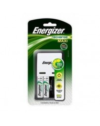 Nuevo Cargador ENERGIZER MAXI AA-AAA CON 2 Pilas AA 2000mah CHVCM (capacidad para cargar 4 pilas) - Envío Gratuito