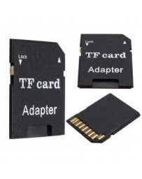 Caja de tarjeta de memoria Micro SD SDHC SD adaptador convertidor Negro - Envío Gratuito