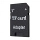 Caja de tarjeta de memoria Micro SD SDHC SD adaptador convertidor Negro - Envío Gratuito