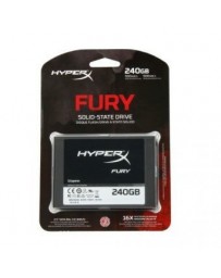 Unidad SSD Kingston Shfs37a 240g 240g Hyperx Fury SATA Iii 2.5 Negro +C+ - Envío Gratuito
