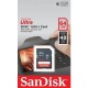 SD Card SDXC 64gb SanDisk Ultra - Envío Gratuito