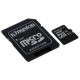 Kingston Memoria Flash, 16GB microSDHC UHS-I Clase 10, con Adaptador SD - Envío Gratuito