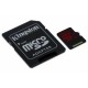 Nuevo Kingston Memoria Flash, 128GB microSDXC UHS-I U3 Clase 3, con Adaptador SD - Envío Gratuito