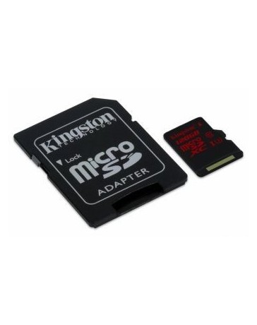 Nuevo Kingston Memoria Flash, 128GB microSDXC UHS-I U3 Clase 3, con Adaptador SD - Envío Gratuito