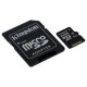 Kingston Memoria Flash, 64GB microSDXC Clase 10 UHS-I, con Adaptador SD - Envío Gratuito