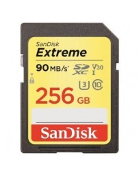 SanDisk Extreme 256GB SDHC UHS-I Tarjeta (SDSVF-256G) [La Más Nueva Versión] - Envío Gratuito