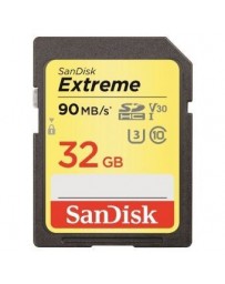 SanDisk Extreme Tarjeta SDHC UHS-I De 32GB (SDSDXVE-032G) [Más Nuevo] - Envío Gratuito