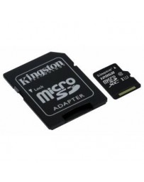 Kingston Memoria Flash, 128GB microSDXC Clase 10 UHS-I, con Adaptador SD - Envío Gratuito