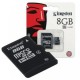 Memoria Micro SD HC 8 GB Kingston - Envío Gratuito