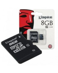 Memoria Micro SD HC 8 GB Kingston - Envío Gratuito