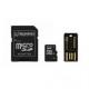 Memoria Micro SDHC 8GB Kingston MBLY10G2 8GB Clase 10 con Adaptador - Envío Gratuito