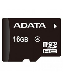 Memoria microSD 16GB Adata Ausdh16gcl4-Ra1 Class4 Adaptador - Envío Gratuito