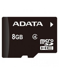 Memoria microSD 8GB Adata Ausdh8gcl4-Ra1 Class4 Adaptador - Envío Gratuito