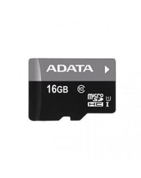 Memoria microSD 16GB Adata Ausdh16guicl10-Ra1 Class10 Adaptador - Envío Gratuito