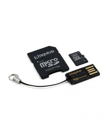 Memoria Micro SDHC 16GB Kingston MBLY4G2 16GB Clase 4 con Adaptador - Envío Gratuito