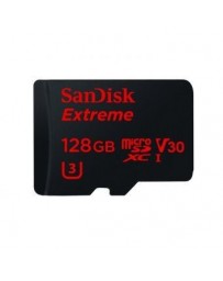 SanDisk Extreme Tarjeta MicroSDXC UHS-I De 128GB Con Adaptador - Envío Gratuito