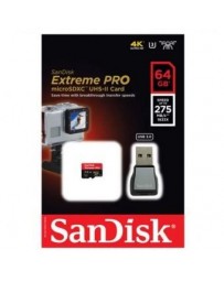 Tarjeta SanDisk Extreme Pro 64GB SDSQXPJ-064 Tarjeta MicroSDX UHS-II U3 - Envío Gratuito