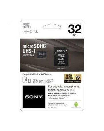 Sony 4k Microsd 32gb 95mbs Micro Sd Tarjeta Memoria Gopro Xperia U1 4K - Envío Gratuito