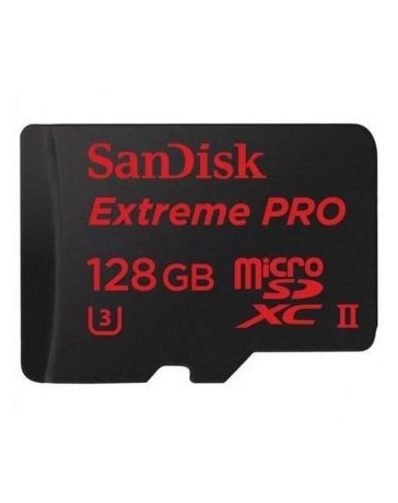 SanDisk Extreme Pro De 128GB SDSQXPJ-128GB Tarjeta Micro SDXC UHS-II U3 - 275MB - Envío Gratuito