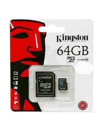 Memoria Micro Sd Hc I 64gb Kingston Clase 10 Ultra Mobile - Envío Gratuito