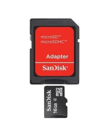 Memoria 16GB Sandisk Sdsdqm-016g-B35a microSDhc +C+ - Envío Gratuito