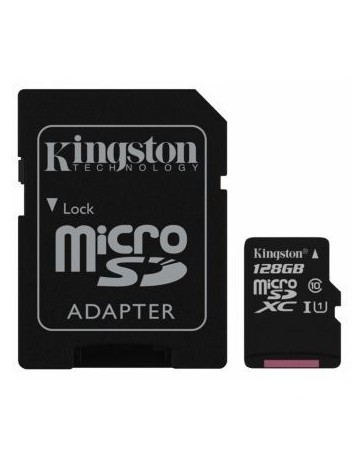 Memoria Micro SDHC 128G Clase 10 CA SDC10G2128GB Kingston - Envío Gratuito