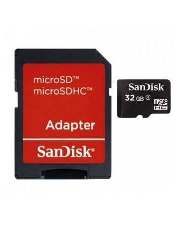 Memoria 32GB Sandisk Sdsdqm-032g-B35a microSDhc +C+ - Envío Gratuito