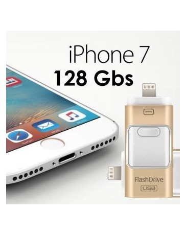 Memoria Usb Clase 10 Externa 64 Y 128 Gb 3 En 1 Phone Android Pc Ios - Envío Gratuito