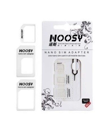 Adaptador SIM 3 en 1 para iPhone Samsung LG Etc Compatible Todas Las Marcas - Envío Gratuito