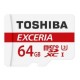 Micro SDXC Card Toshiba M301-exceria 64gb Con Adaptador - Envío Gratuito