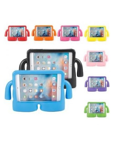 Niños Prueba De Choque EVA Espuma Mango Cubierta De La Tableta Para Apple IPad 5 6 Anti Polvo-Amarillo - Envío Gratuito