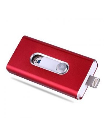 IPhone Del Disco De U OTG 16G La Ampliación De Espacio De Almacenamiento IPhoneiPad-Rojo - Envío Gratuito