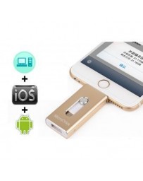 Memoria Usb iFlash 32gb 3 En 1 Iphone  Ipad - Android - Pc - Envío Gratuito