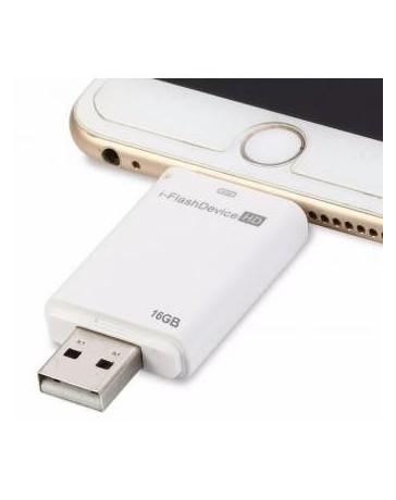 Iflash Memoria Externa Para Ipad Y Iphone 16gb - Envío Gratuito