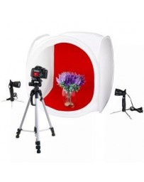 Caja De Luz Plegable 40 Cm Para Fotografía De Objetos - Envío Gratuito