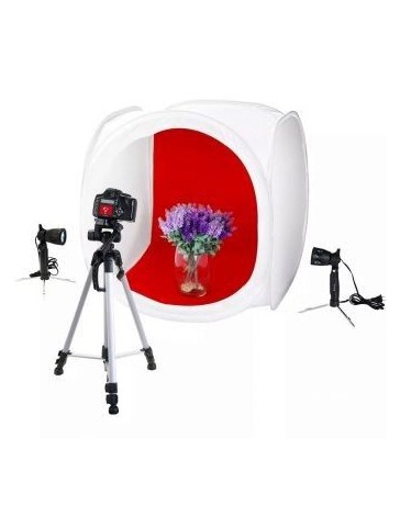 Caja De Luz Plegable 40 Cm Para Fotografía De Objetos - Envío Gratuito