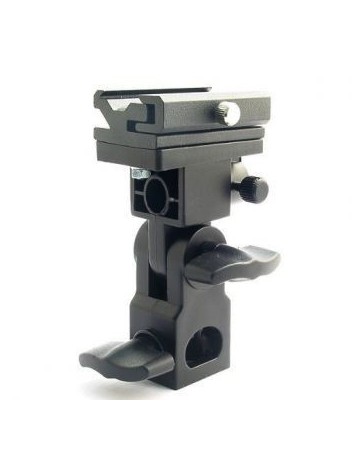 Soporte Bracket Para Flash Y Sombrilla Para Fotografía - Envío Gratuito