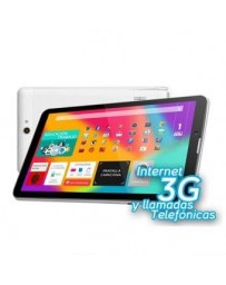 Celular Tableta Premium Stylos Cerea 3G Procesador Intel,Quad Core,1 Gb Ram, Doble Chip,7 Pulg-Blanca - Envío Gratuito