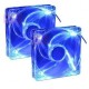 Nuevo Ventilador Cooler Master Blue Led 2 Piezas R4-L2S-122-B-GP 120mm X 120mm - Envío Gratuito