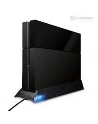 Enfriador Vertical Stand El Fuerte para PS4 con 4 puertos USB 3.0 Hyperkin-Negro - Envío Gratuito