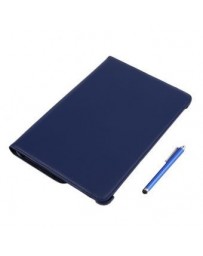 10.1  Funda de cuero giratoria de la PU para Samsung Galaxy Tab 2 P5100  P5110  P5113 Azul marino - Envío Gratuito