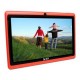 Pantalla Multi-touch De 7 Con 8 GB De Memoria Interna, Google Play Store Y Soporta MicroSD, Roja - Envío Gratuito